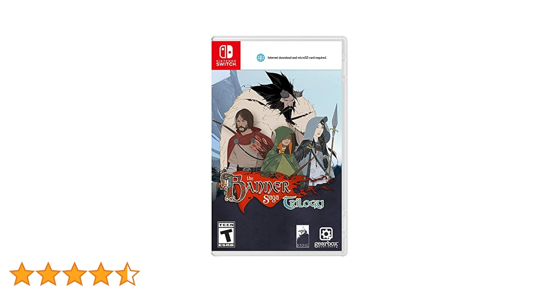 Banner Saga Trilogy - Nintendo Switch : Amazon.co.uk: PC